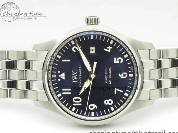 MIROTIME 0501 TimelessDesign Mark XVIII IW327016 Le Petit Prince MKS 1:1 Best Edition Blue Dial On SS Bracelet MIYOTA 9015 V 7206